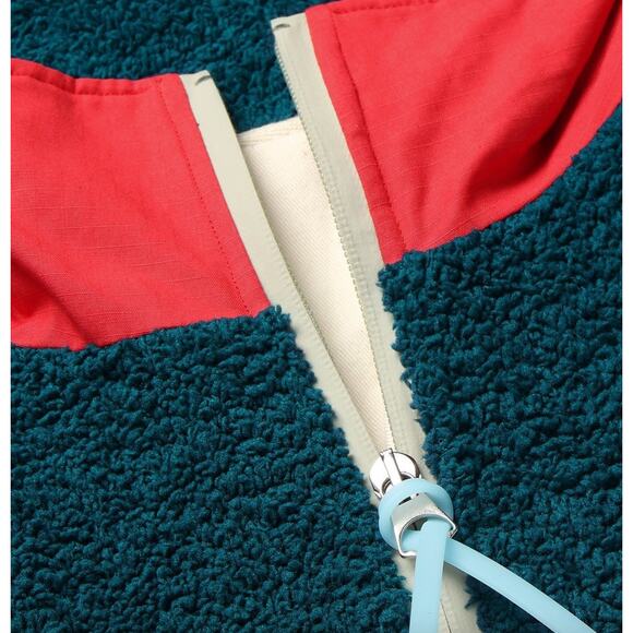 Acne Studios Faraz Patch Fleece Half Zip Jacket Size Small ($405) - Picture 12 of 12